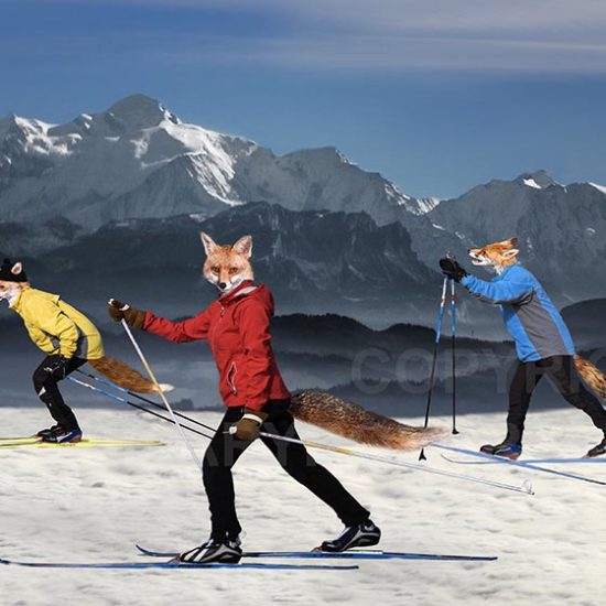 Hilary Roberts Photography | Urban Foxes Skiing