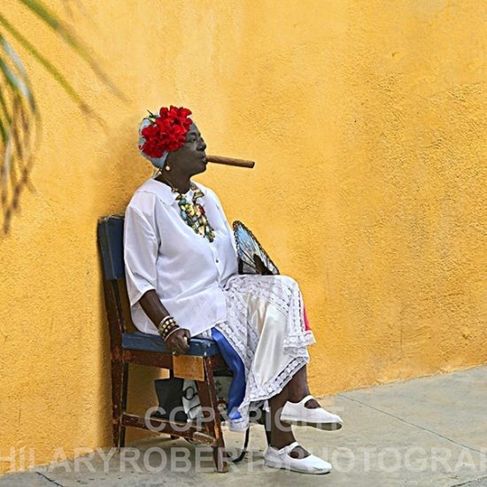 Photo of Lady with a Cigar