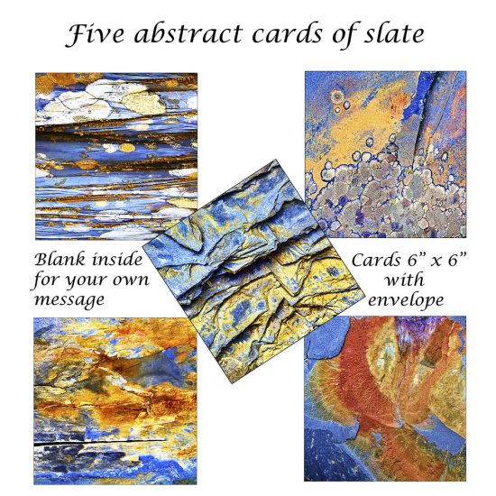 Greeting Cards - Abstract Cards of Slate