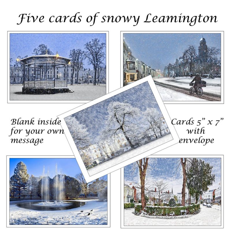 Greeting Cards - Snowy Leamington