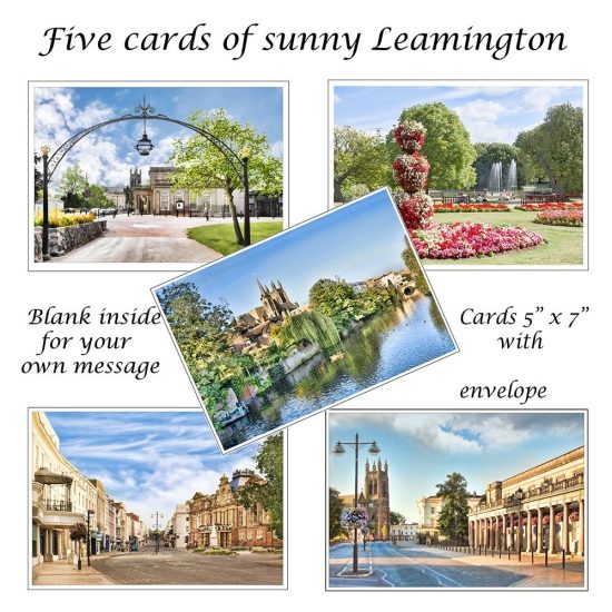 Greeting Cards - Sunny Leamington